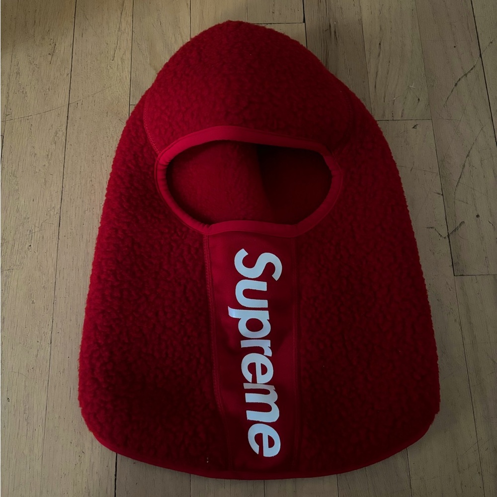 Supreme Fleece Polartec red (ski mask)